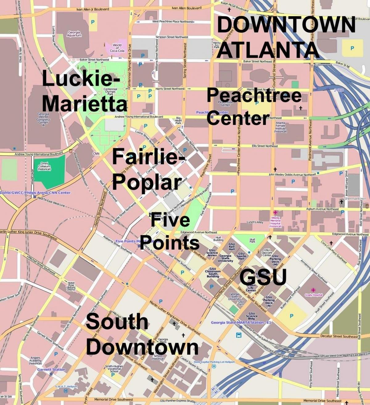 mapu downtown Atlanta