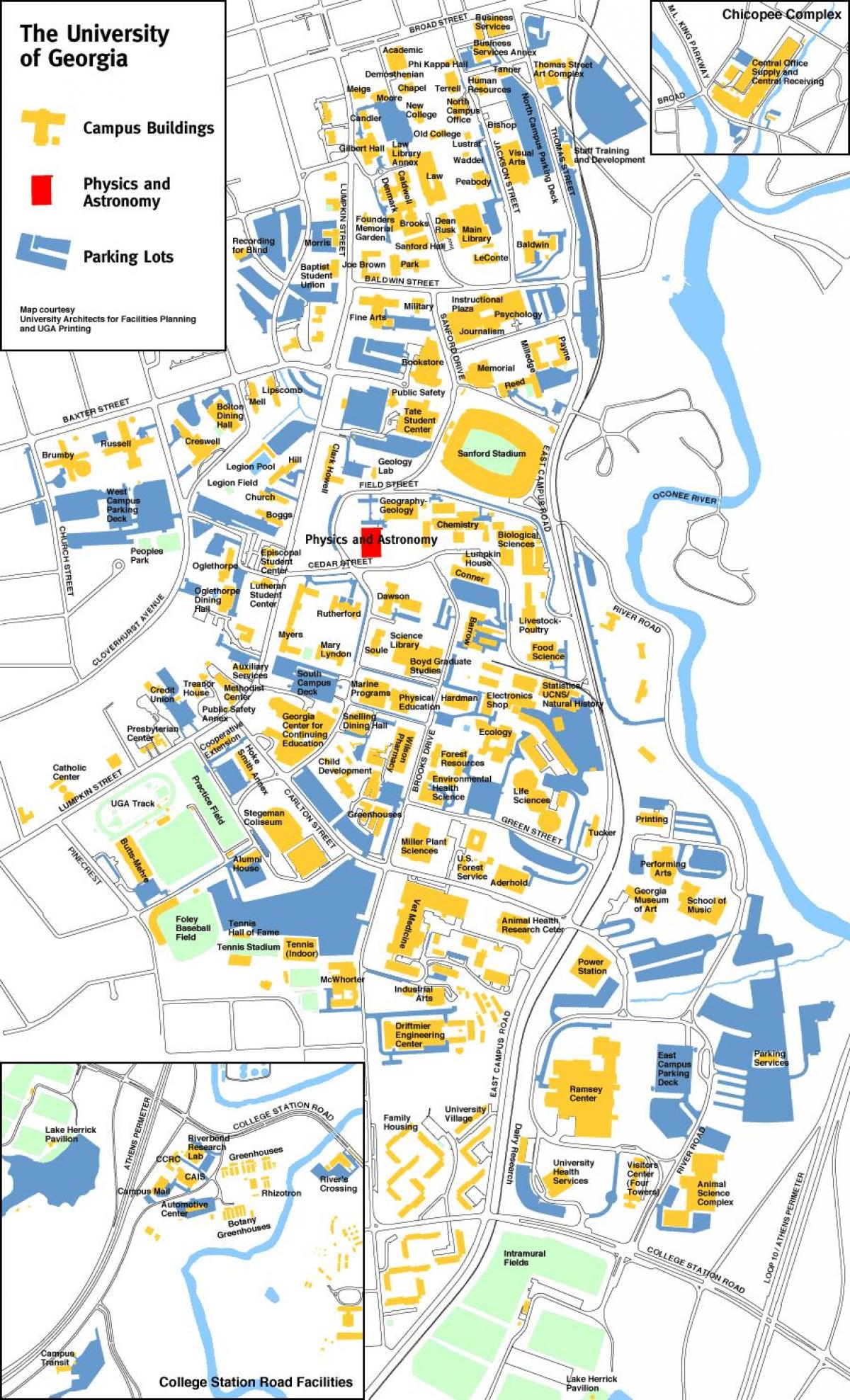 University of Georgia mapu